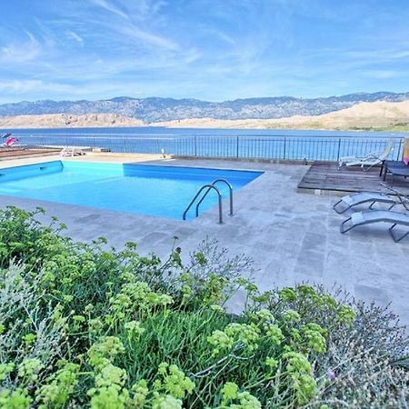 Sea View & Pool Studio Pag Town Exterior photo